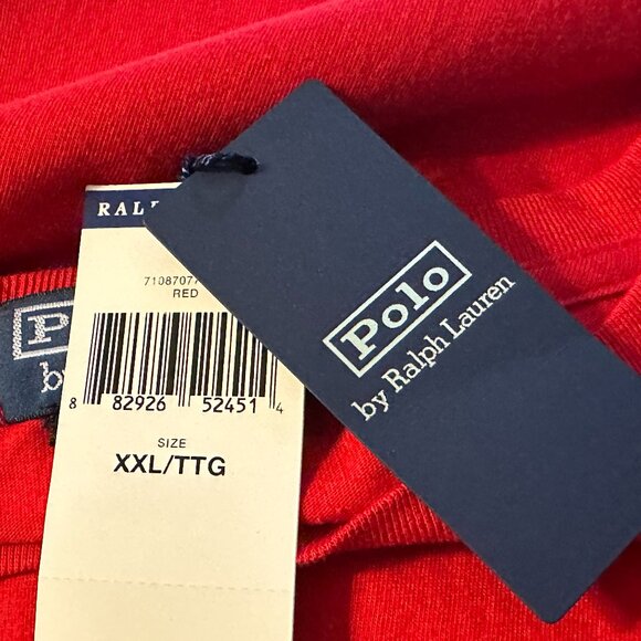 Polo Ralph Lauren Men's Short Sleeve T Shirt USA Flag XXL **NWT**  (E/P) - Picture 5 of 7